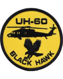 PATCH-HELICOPTER,UH-60 BLACK HAWK