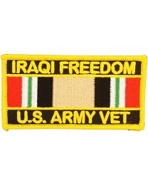 PATCH-IRAQI FREED.ARMY SVC.RIBBON
