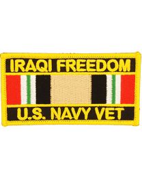 PATCH-IRAQI FREED.USN SVC.RIBBON