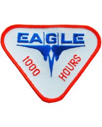 PATCH-USAF,EAGLE 1000 HRS  
