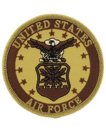 PATCH-USAF EMBLEM (03D) (DESERT)