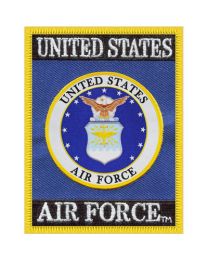 PATCH-USAF EMBLEM,RECT.  