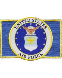 PATCH-USAF EMBLEM,RECT  