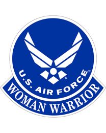 PATCH-USAF WOMAN WARRIOR  