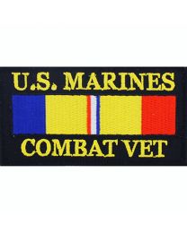 PATCH-USMC,COMBAT VETERAN  