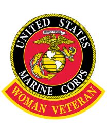 PATCH-USMC WOMAN VET  