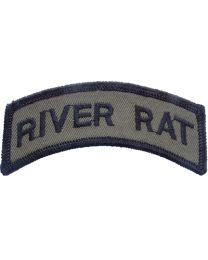 PATCH-VIETNAM,TAB,RIVER RAT (SUBDUED)