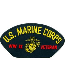 PATCH-WWII,HAT,USMC,VET  