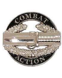 PIN-ARMY,CAB Round (SILVER)