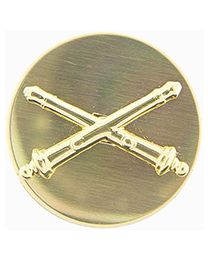 PIN-ARMY,ENL,FIELD ARTILY (GLD)