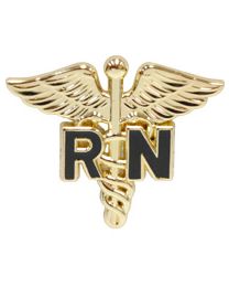 PIN-MEDICAL,CADUCEUS,R.N.  