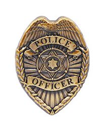 PIN-BDG,POLICE OFFICER  