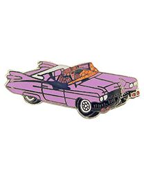 PIN-CAR,CADILLAC,PINK  