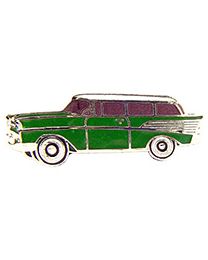 PIN-CAR,CHEVY,'57,WAGON  