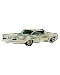 PIN-CAR,CHEVY,59,WHITE  