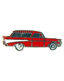 PIN-CAR,CHEVY,WAGON,57 NOMAD