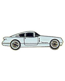 PIN-CAR,CORVAIR,'54,WHITE  