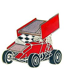 PIN-CAR,SPRINT,WING,RED  