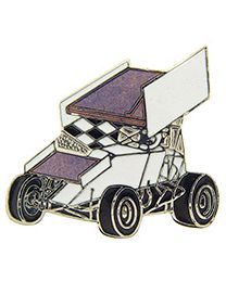 PIN-CAR,SPRINT,WING,WHITE  