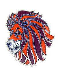 PIN-CAT,LION,HEAD  