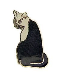 PIN-CAT,TABBY,SILVER  