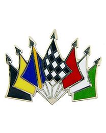 PIN-FLAG,RACING  