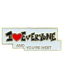 PIN-I LOVE EVERYONE  