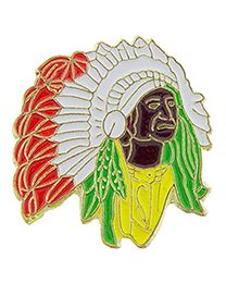PIN-INDIAN,CHIEF  