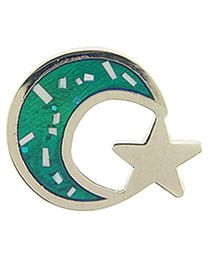 PIN-MOON & STAR  