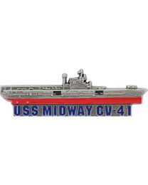 PIN-SHIP,USS,MIDWAY,CV-41  