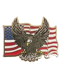 PIN-USA,FLAG,EAGLE  