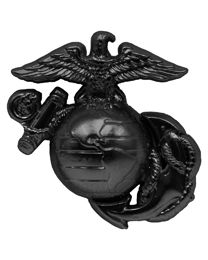PIN-USMC,EMBLEM,B3, RIGHT SUBDUED