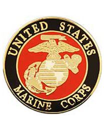 PIN-USMC LOGO B (SML)  