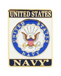 PIN-USN LOGO,RECTANGLE  