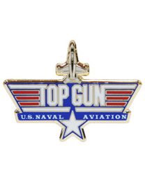 PIN-USN,TOP GUN JET LOGO  