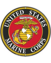 SIGN-U.S.MARINES LOGO  