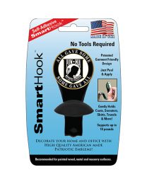SmartHook-POW*MIA Single Adhesive/Black