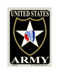 STICKER-U.S. ARMY,002ND DIV  
