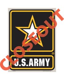 STICKER-U.S. ARMY LOGO  