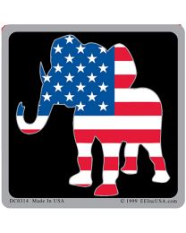 STICKER-POLITICAL,REPUBLICAN  