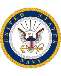 STICKER-U.S. NAVY LOGO  