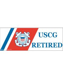 STICKER-U.S. COAST GUARD,RET  