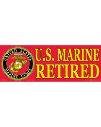 STICKER-U.S. MARINES,RET  