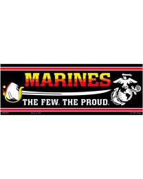 STICKER-U.S. MARINES,SWORD  