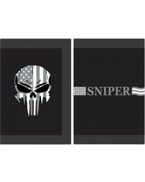 WALLET-SNIPER SKULL COME & TAKE IT
